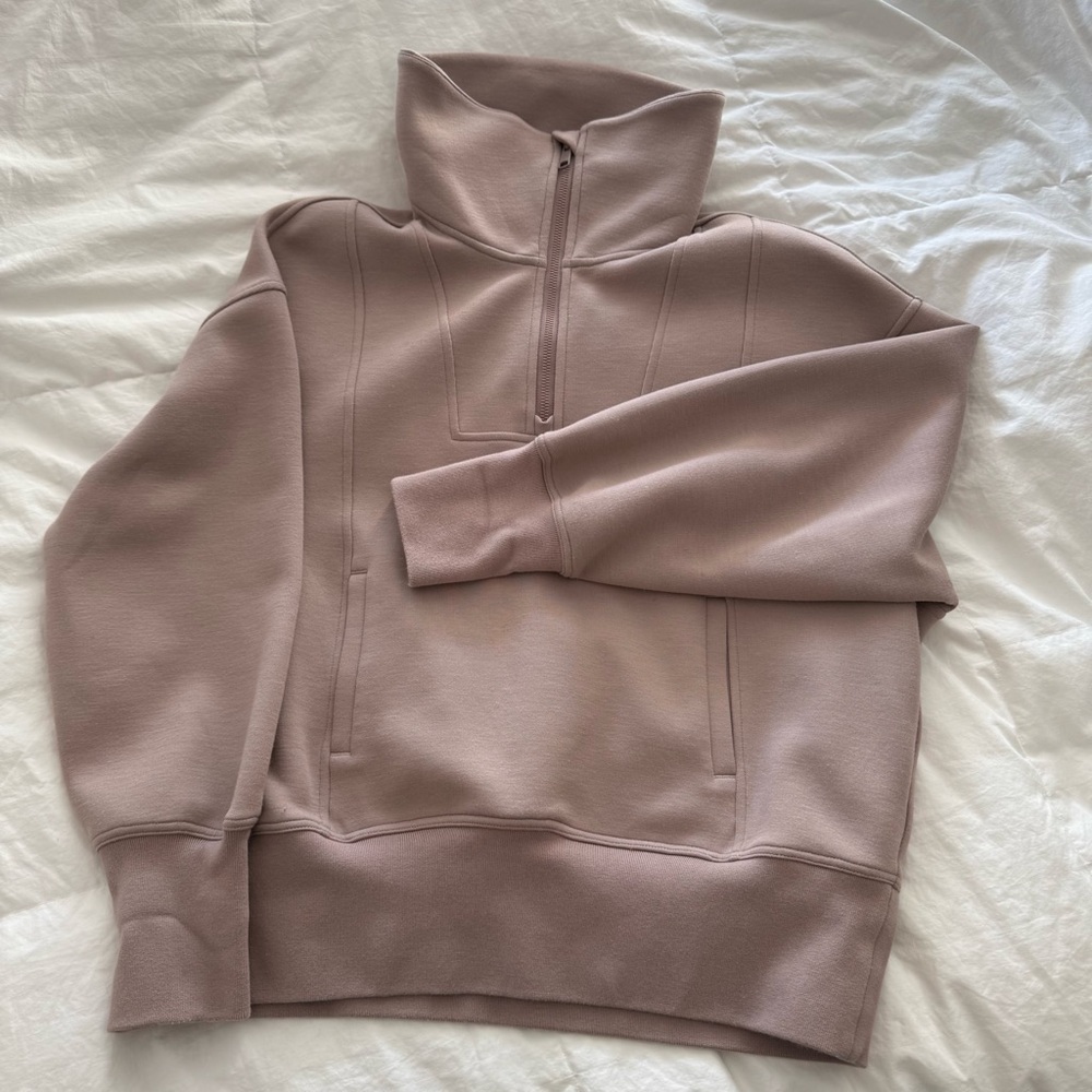 Neiwai half-zip wool blend sweatshirt - Picture 2 of 8